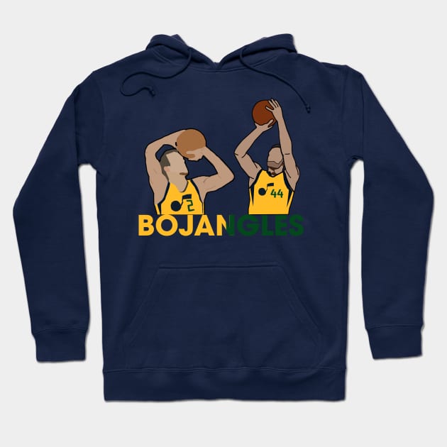 Joe Ingles x Bojan Bogdanovic 'BOJANGLES' NBA Utah Jazz Hoodie by xavierjfong